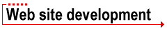 Web site development
