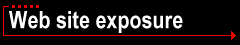 Web site exposure
